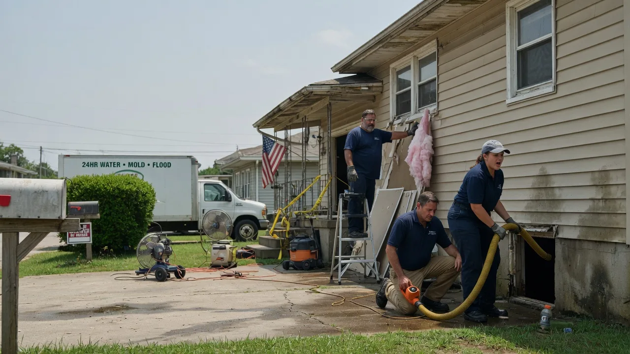 Water Damage Repair in Gentryville, IN near me